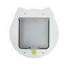 Pet Flap Door 4 Way Locking Noiseless Weather Resistant Cat