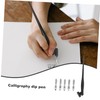 DOITOOL Calligraphy Dip Pen Set Gothic Flat Nibs Creative Signature
