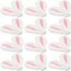 20Pcs Mini Bunny Ears Plush Bunny Ear Rabbit Ear Hair