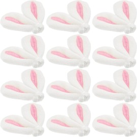 20Pcs Mini Bunny Ears Plush Bunny Ear Rabbit Ear Hair Accessories for DIY Craft Hair Accessories
