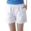 Nelic Women's Short Pants, Shorts, Hot Pants, white