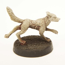 Stonehaven Stray Dog Miniature Figure (for 28mm Scale Table Top War Games) - Made in USA