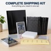 Trading Card Shipping Kit with Bubble Mailers, Kraft Envelopes and