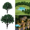 20 PCS Model Trees Miniature Trees for Crafts Train Scenery