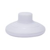 Tsnamay White Floor Foot Switch,Round Floor Foot Switch Inline, Plastic