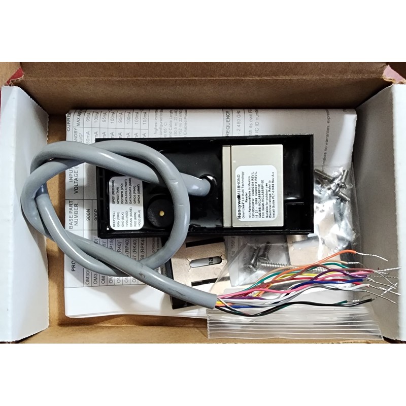 Honeywell OM33BHOND OmniClass 2.0 Multi-Tech Mobile-Ready Bluetooth Mini-Mullion Reader, Pigtail