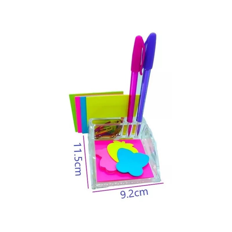 24x7 Organizador De Acrilico Lapices Plumas Notas Tarjetas