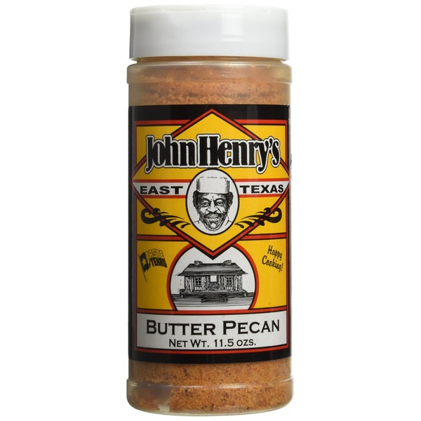 John Henry's East Texas Butter Pecan Rub BBQ Seasoning Spice - 11.5Oz