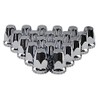 MRJLK 33mm Chrome ABS Plastic Screw-on Standard or Spiked Lug