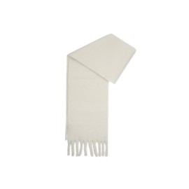 Kelp Women Winter Scarf - Warm Cozy White Neck Scarf for Women - 100% Recycled Polyester - Ladies Scarves for Cold Weather