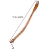 Tomorotec Long Reach 17.5" Wooden Back Scratcher with Curved Bent