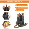 HUAREW 435-700 12V Starter Solenoid Relay Switch Replacement 3 Terminals