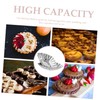 ULTECHNOVO 20Pcs Nonstick Egg Tart Molds Stainless Steel Cupcake Muffin