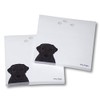 Black Lab Sticky Notes Notepad - 100 Sheets