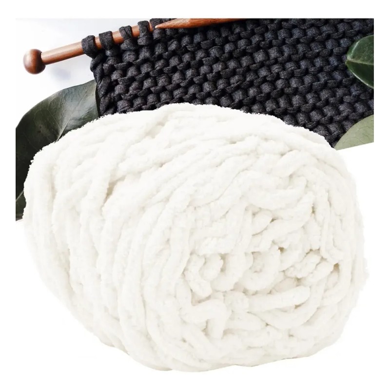 Mx Chunky Wool Needle Knit Blanket