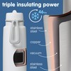 b.box Insulated Flip Top Bottle, 33.8 fl oz (1 L)