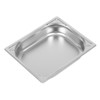 Vogue Heavy Duty Stainless Steel 1/2 Gastronorm Tray 4 Litre/Depth: