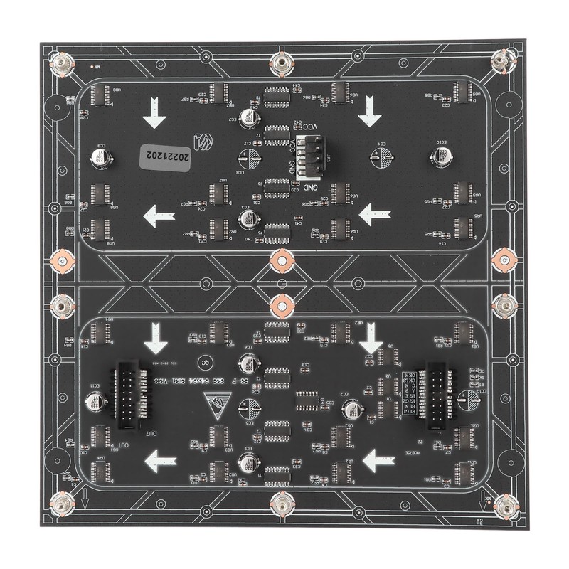 RGB LED Matrix Panel 64x64 3mm Pitch Colorful Image Animation