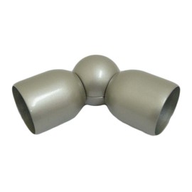 Polar Bear Flexible Joint 35Φ Silver BR-113 (Handrail Joint Parts)