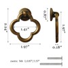 Ruiao Cupboard Knobs Cabinet Knobs Drawer knobs, Zinc Alloy Gold
