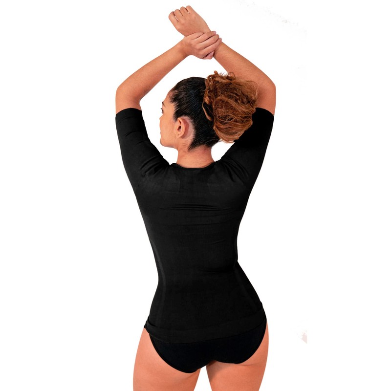 I LOVE SHAPE | Blusa Moldeadora para Mujer Cuello Redondo