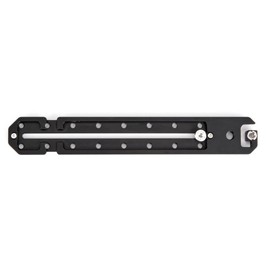3 Legged Thing Ultra Plate – 250mm Arca-Swiss Compatible Long Quick Release Plate | Multi-Mount for Cameras, Monitors & Accessories (Darkness)