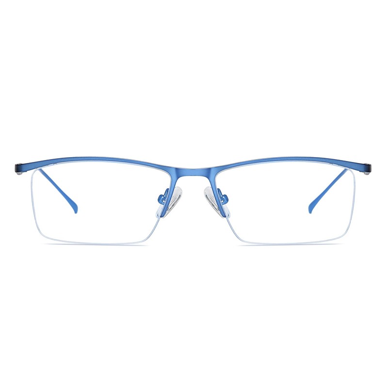 Men's Computer Glasses Blue Light Filter Without Strength UV Blocking