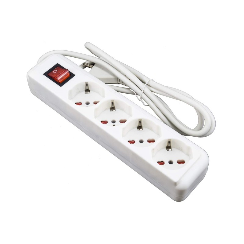 TEMPO DI SALDI Power strip with 4 seater Schuko with