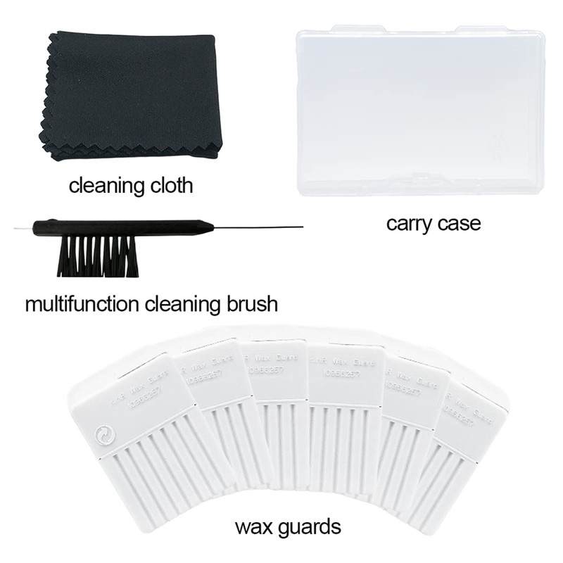 MiniR/miniReceiver Wax Guards Filters for Siemens/Signia Hearing Aids with Cleaning