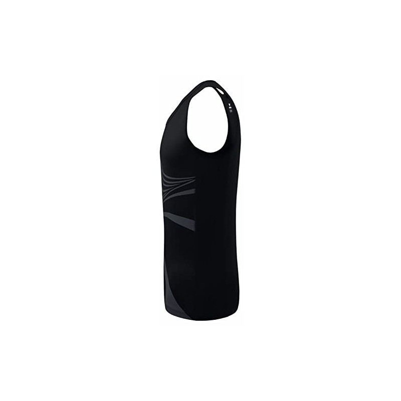 Erima Canotta Funzionale Racing 2.0 Singlet, Nero, 164 Unisex -
