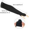 Heat Resistant Arm Sleeves with Thumb Hole, 18" Long Safety