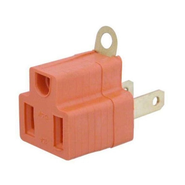 AC Outlet/Socket Ground/grounding Power Cord/Wire Adapter Lot20pk/pcs 2to3prong