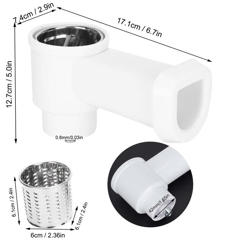 Meat Grinder Outlet Cutter Head Kit Blender Accessory Parts for