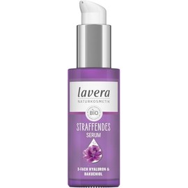 lavera Firming Serum - Vegan - Natural Cosmetics - Triple Hyaluronic & Power Active Ingredient Bakuchiol - No Nanoparticles - No Alcohol - Moisture and Care - 30 ml (Pack of 1)