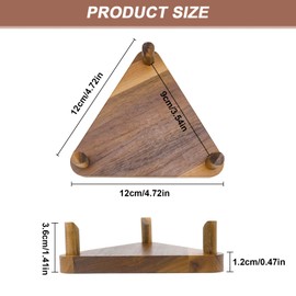 Jeinbuil Wooden Ball Stand, Premium Basketball Display Stand