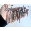 USAminiature 10pcs Lot Dollhouse Miniature Weapons Swords Spears knief Action