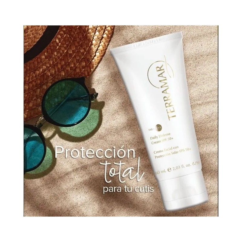 Crema Facial Protector Solar Fps 50+ Terramar /sa