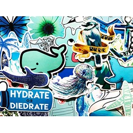 15 Random Hydrate or Diedrate Stickers Water Bottle Laptop Phone
