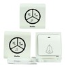 Kaito 2 in 1 Kit Battery Free Wireless Doorbell Kit