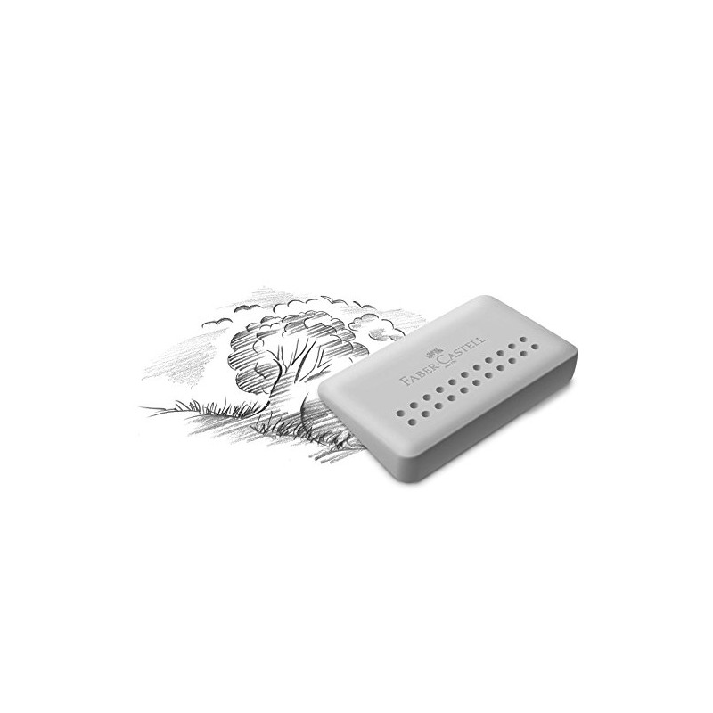 Faber-Castell Grip 2001 Eraser – 187164 Edge Writing Instrument, Pack
