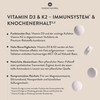 SUNDAY NATURAL® Vitamin D3 K2 High Dose - 365 Tablets
