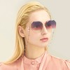 AOBOCO Rose Gold Glasses Chain for Women Sterling Silver, Sunglass