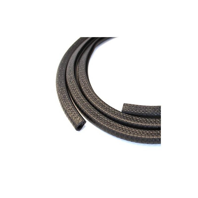 Edge Trim Black Small Height 9.5mm x Grip Range 3mm