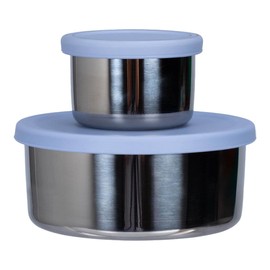 Ever Eco Stainless Steel Leakproof Snack Pods, Cove 2 Pack