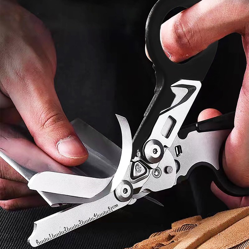 Trauma Shears,Emergency Response Shears,Stainless Steel Trauma Shears for Outdoor Camping