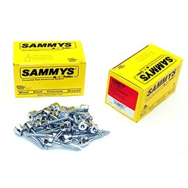 (25) Sammys 1/4-20 x 2 Threaded Rod Hanger for Wood 8003957