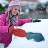 Ice Scraper with Glove, Vinvier Car Ice Scraper Snow Shovel