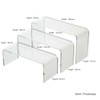 Acrylic Plinths - Set of 3 Nesting Plinth Riser Steps