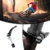 2 Pcs Bicycle Seatpost Clamps Aluminum Alloy Bike Seat Clamps