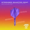 GOAT Air No6 Flights Inbetween, Integrated Flexible Plastic Shaft, Purple
